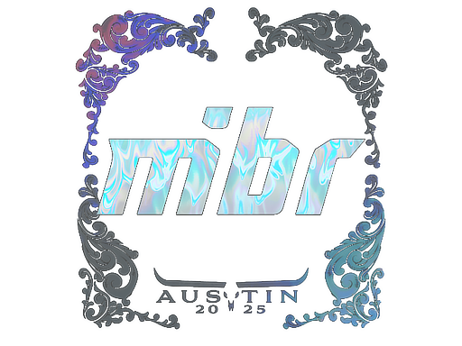 Sticker | MIBR (Holo) | Austin 2025 — CS2 skin image, Exotic rarity
