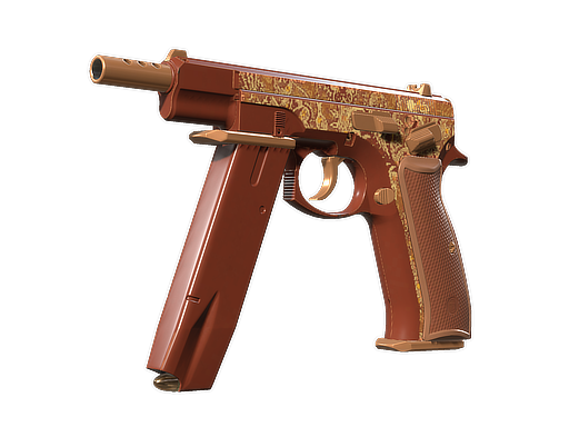 CZ75-Auto | Honey Paisley — скин CS2, редкость Consumer Grade