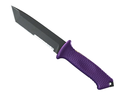 ★ StatTrak™ Ursus Knife | Ultraviolet (Well-Worn) — CS2 skin image