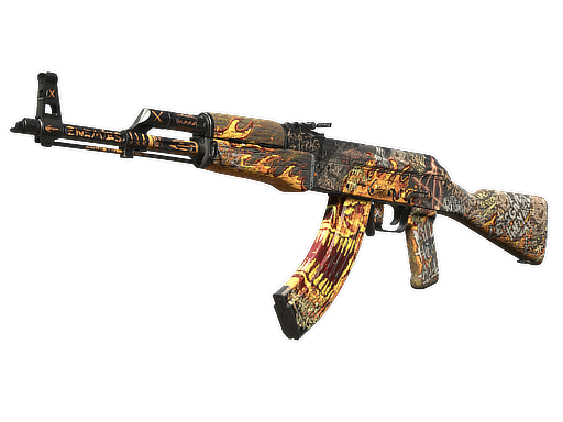 AK-47 | Searing Rage — скин CS2, редкость Classified