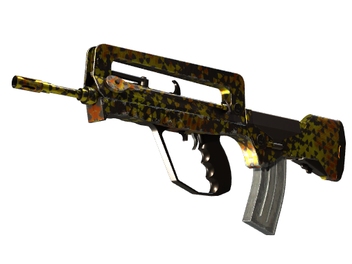 FAMAS | Meltdown (Field-Tested) — изображение скина CS2, редкость Classified