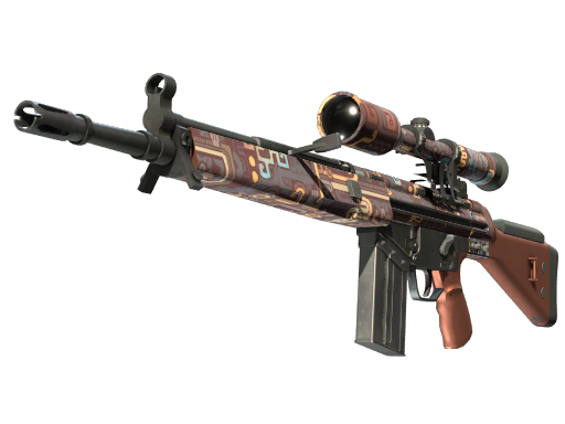 G3SG1 | Ancient Ritual — скин CS2, редкость Industrial Grade