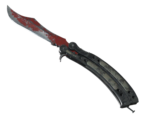 ★ StatTrak™ Butterfly Knife | Crimson Web (Field-Tested) — CS2 skin image