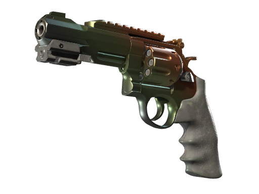 R8 Revolver | Amber Fade (Field-Tested) — изображение скина CS2, редкость Classified