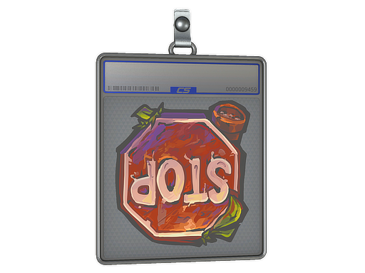 Sticker Slab | POTS — CS2 skin image, High Grade rarity