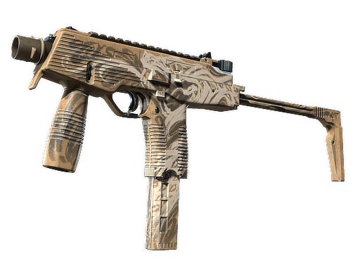 MP9 | Dune Asp (Field-Tested) — изображение скина CS2, редкость Industrial Grade