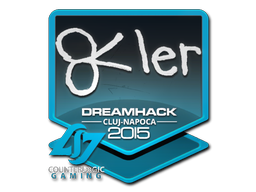 Sticker | reltuC | Cluj-Napoca 2015 — CS2 skin image, High Grade rarity