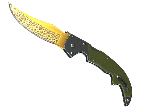 ★ StatTrak™ Falchion Knife | Lore (Minimal Wear) — CS2 skin image