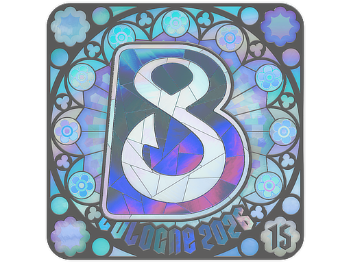 Sticker | B8 (Holo, Ranked) | Cologne 2026 — CS2 skin image, Exotic rarity