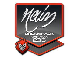 Sticker | rain | Cluj-Napoca 2015 — CS2 skin image, High Grade rarity