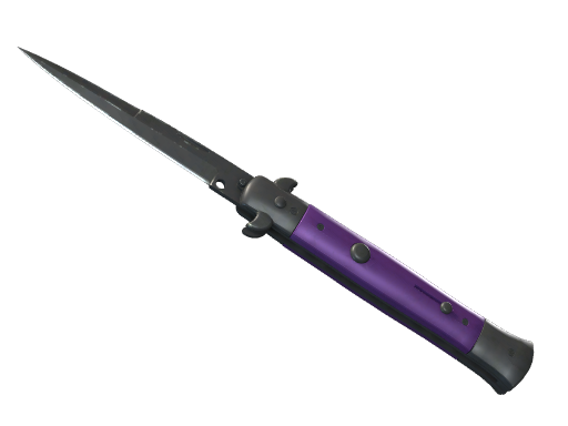 ★ StatTrak™ Stiletto Knife | Ultraviolet — CS2 skin,  rarity