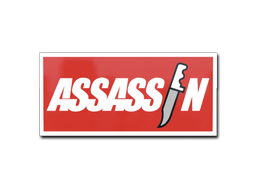 Sticker | Assassin — CS2 skin image, High Grade rarity