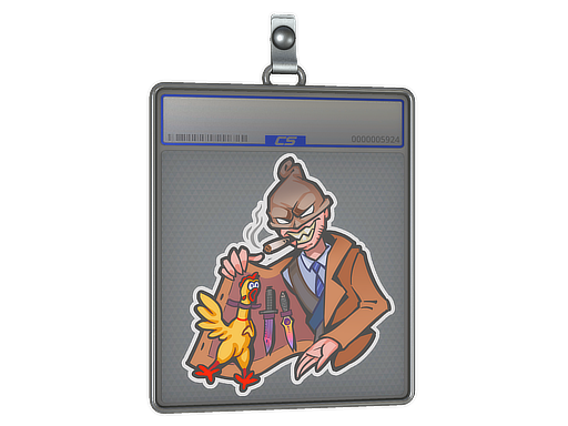 Sticker Slab | Not For Resale — CS2 skin image, High Grade rarity