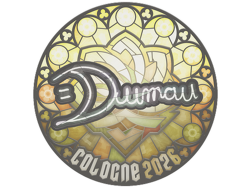 Sticker | dumau | Cologne 2026 — CS2 skin image, High Grade rarity