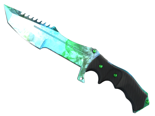 ★ Huntsman Knife | Gamma Doppler Phase 3 (Factory New) — CS2 skin image, Covert rarity