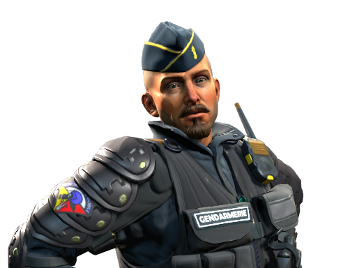 Officer Jacques Beltram | Gendarmerie Nationale — скин CS2