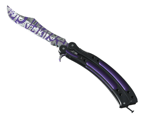 ★ StatTrak™ Butterfly Knife | Freehand (Field-Tested) — CS2 skin image