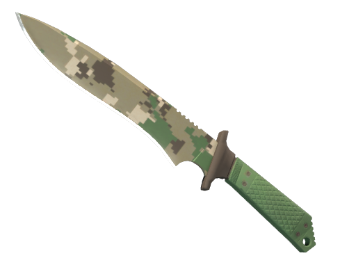 ★ StatTrak™ Classic Knife | Forest DDPAT (Battle-Scarred) — CS2 skin image