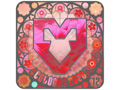 Sticker | MOUZ (Holo, Ranked) | Cologne 2026 — CS2 skin image, Exotic rarity