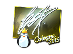 Sticker | fox (Foil) | Cologne 2015 — CS2 skin image, Exotic rarity