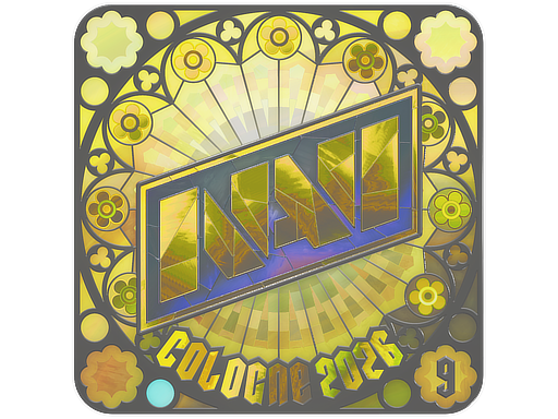 Sticker | Natus Vincere (Holo, Ranked) | Cologne 2026 — CS2 skin image, Exotic rarity