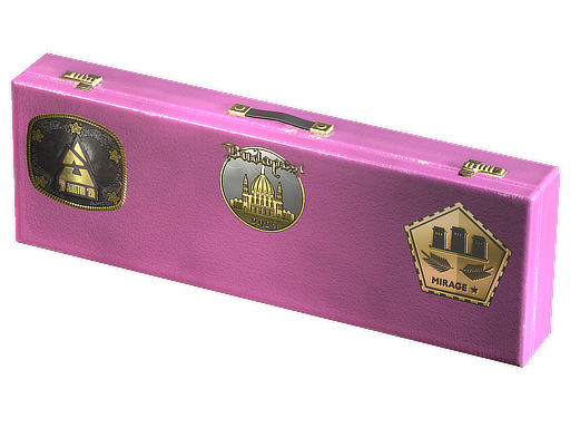 Budapest 2025 Mirage Souvenir Highlight Package — CS2 skin image, Highlight Base Grade rarity
