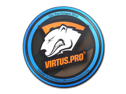 Sticker | Virtus.Pro | Cologne 2014 — CS2 skin image, High Grade rarity