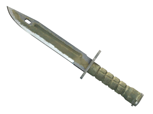 ★ StatTrak™ Bayonet | Safari Mesh (Battle-Scarred) — CS2 skin image