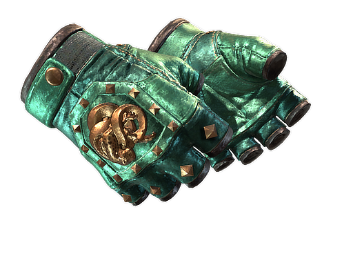 ★ Broken Fang Gloves | Jade (Field-Tested) — изображение скина CS2, редкость Extraordinary