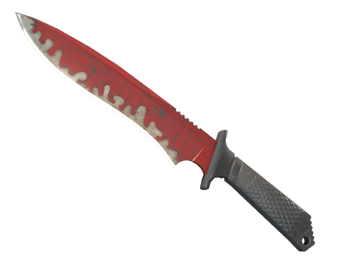 ★ StatTrak™ Classic Knife | Crimson Web (Well-Worn) — CS2 skin image