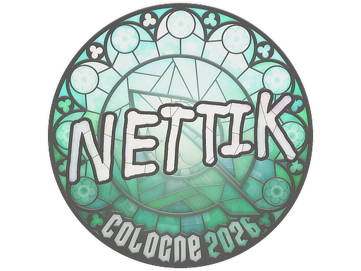 Sticker | nettik | Cologne 2026 — CS2 skin image, High Grade rarity