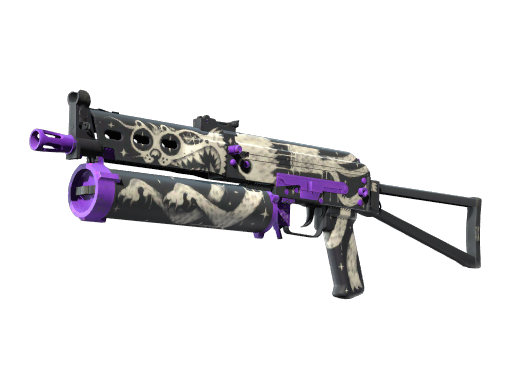 StatTrak™ PP-Bizon | Space Cat (Minimal Wear) — изображение скина CS2, редкость Restricted