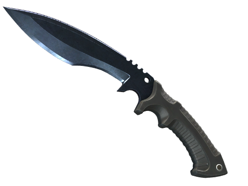 ★ Kukri Knife | Blue Steel (Battle-Scarred) — изображение скина CS2, редкость Covert