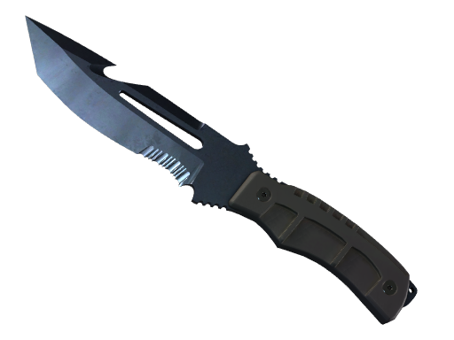 ★ StatTrak™ Survival Knife | Blue Steel (Field-Tested) — CS2 skin image