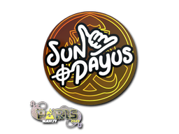 Sticker | SunPayus | Paris 2023 — CS2 skin image, High Grade rarity