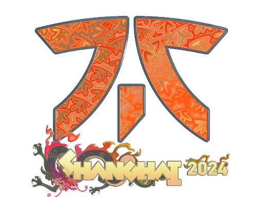 Sticker | Fnatic (Holo) | Shanghai 2024 — CS2 skin image, Exotic rarity