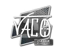 Sticker | TACO | Atlanta 2017 — CS2 skin image, High Grade rarity