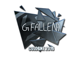 Sticker | FalleN (Foil) | Cologne 2016 — CS2 skin image, Exotic rarity