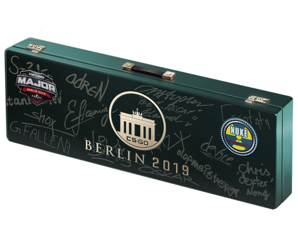 Berlin 2019 Nuke Souvenir Package — CS2 skin image, Base Grade rarity