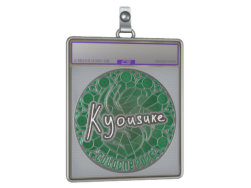 Sticker Slab | kyousuke (Foil) | Cologne 2026 — CS2 skin image, Remarkable rarity