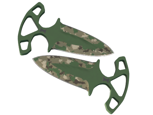 ★ Shadow Daggers | Forest DDPAT — скин CS2, редкость Covert