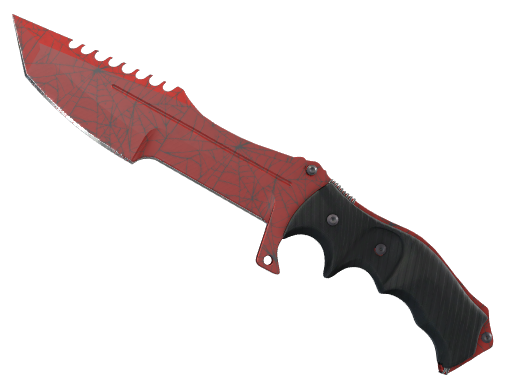 ★ Huntsman Knife | Crimson Web (Field-Tested) — изображение скина CS2, редкость Covert