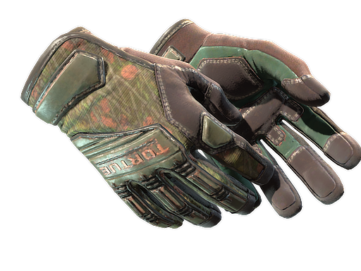 ★ Specialist Gloves | Buckshot (Battle-Scarred) — изображение скина CS2, редкость Extraordinary