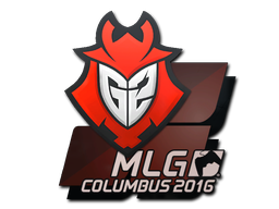 Sticker | G2 Esports | MLG Columbus 2016 — CS2 skin image, High Grade rarity