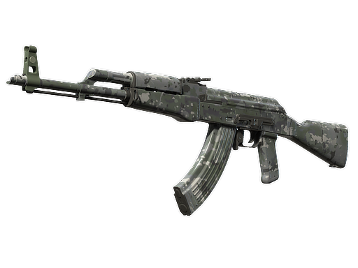 Souvenir AK-47 | VariCamo Grey (Field-Tested) — изображение скина CS2, редкость Industrial Grade