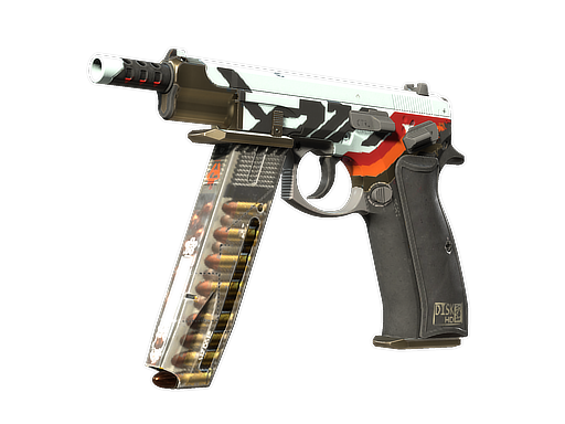 CZ75-Auto | Hydraulics (Well-Worn) — изображение скина CS2, редкость Restricted