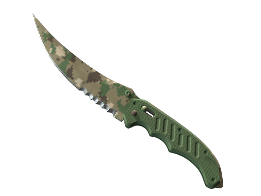 ★ Flip Knife | Forest DDPAT (Field-Tested) — изображение скина CS2, редкость Covert