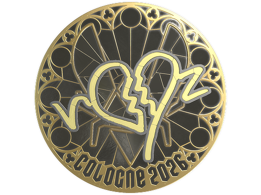 Sticker | ropz (Gold) | Cologne 2026 — CS2 skin image, Extraordinary rarity