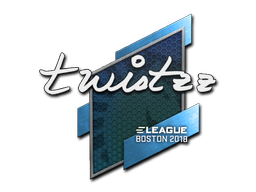 Sticker | Twistzz | Boston 2018 — CS2 skin image, High Grade rarity
