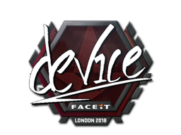 Sticker | device | London 2018 — CS2 skin image, High Grade rarity